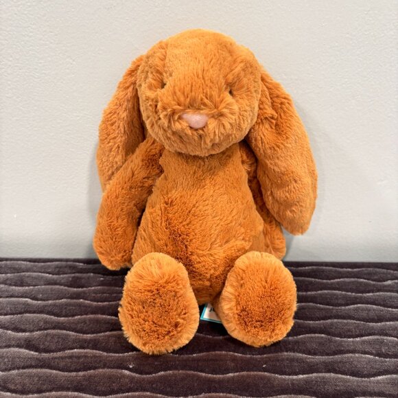 RARE Jellycat Medium Bashful Golden Bunny BNWT - Picture 2 of 6